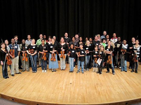 Participants Of The Gulf Coast Viola Society