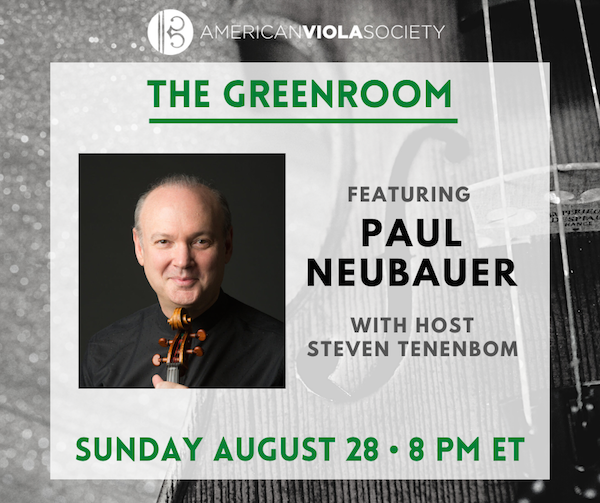 August 22 Neubauer Greenroom Fb