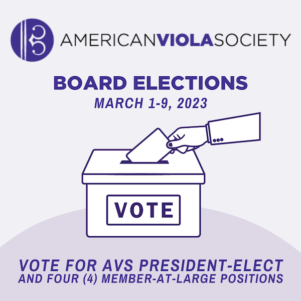 AVS Board Elections Voting March 1 9, 2023