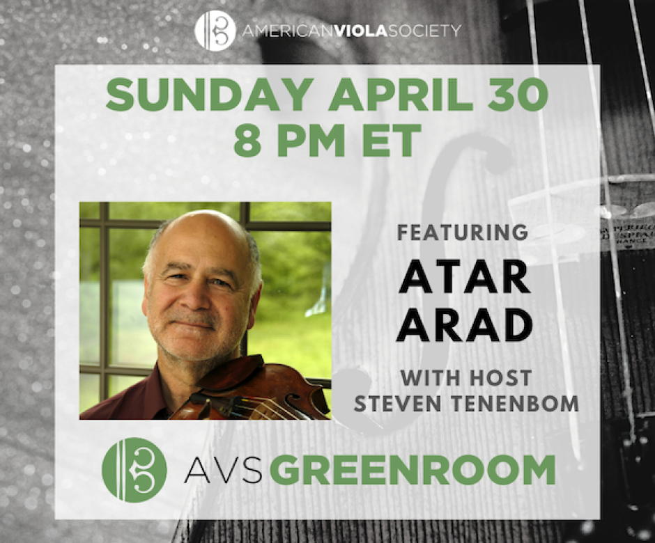 AVS Greenroom with Atar Arad