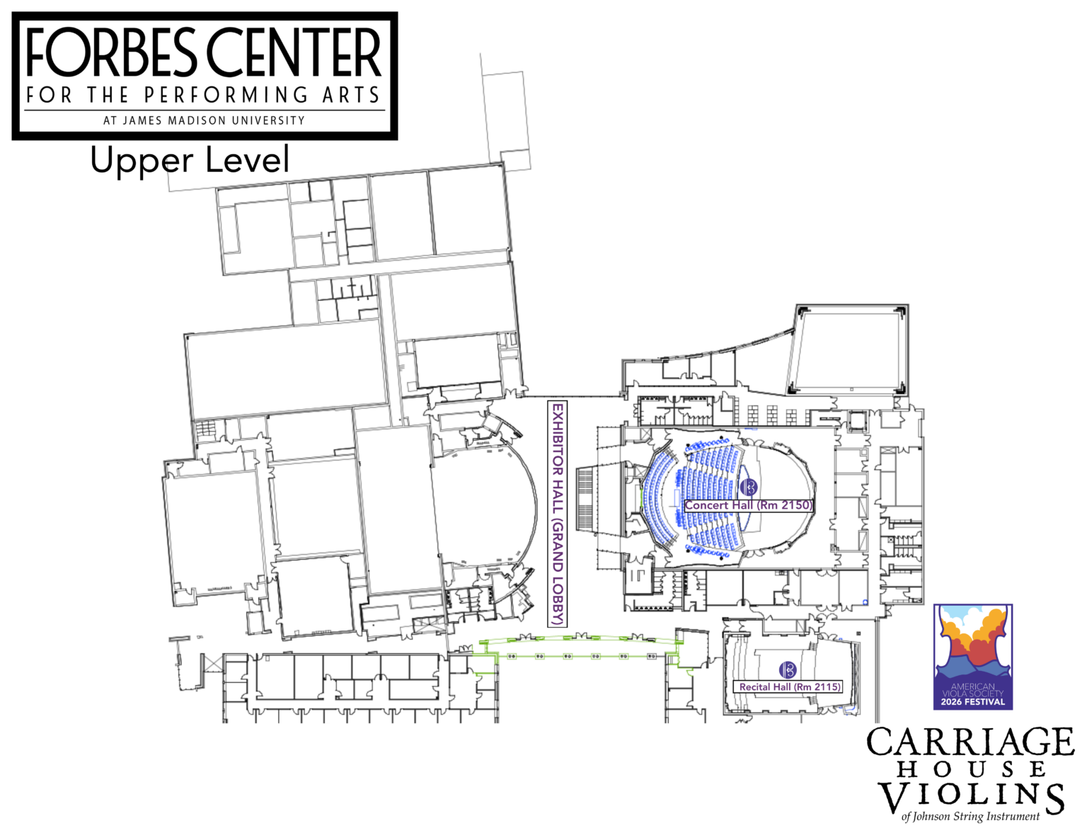 Avs Rink Map 2026 AVS Festival Map - Welcome to the American Viola Society!